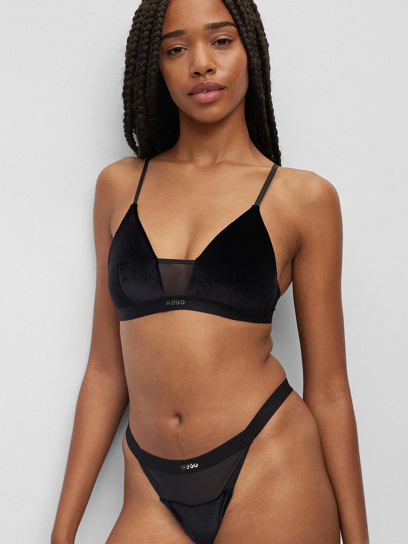 HUGO | String black | schwarz